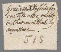 L 01668
<br/>
Label met opschrift
<br/>
<em>Escher von der Linth, Johannes Conrad (1767-1823)</em>